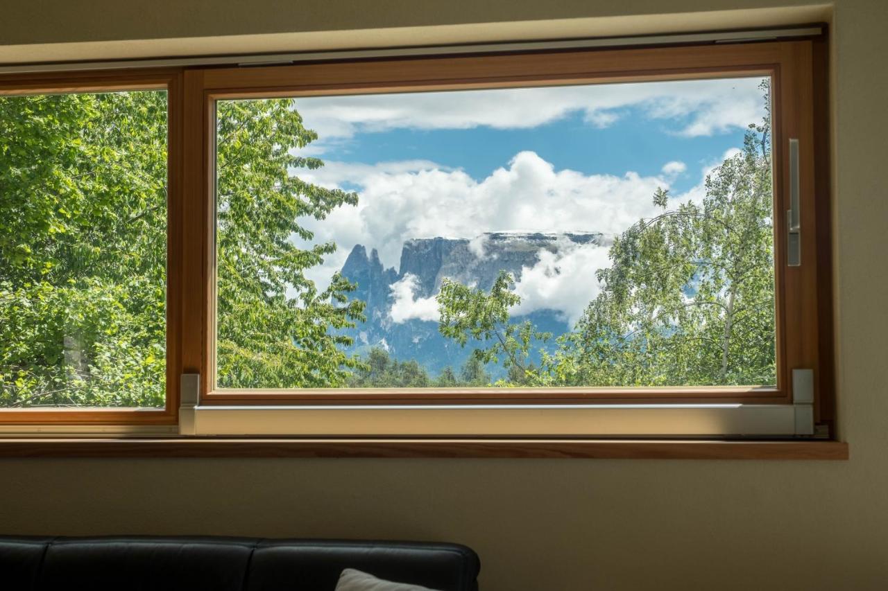 Haus Lichtenstern Oberbozen Buitenkant foto